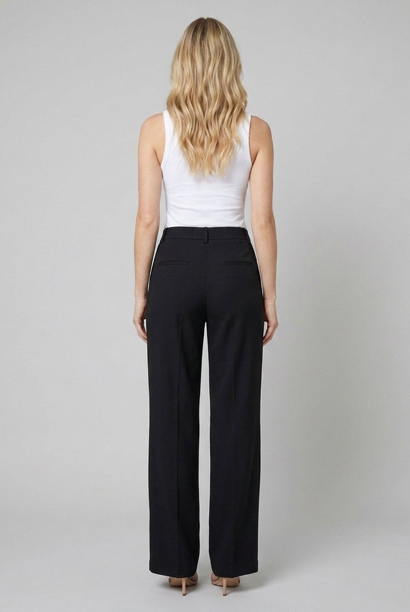 Abbi Work Trousers | Wide-Leg, High Waist, Breathable Fabric 8