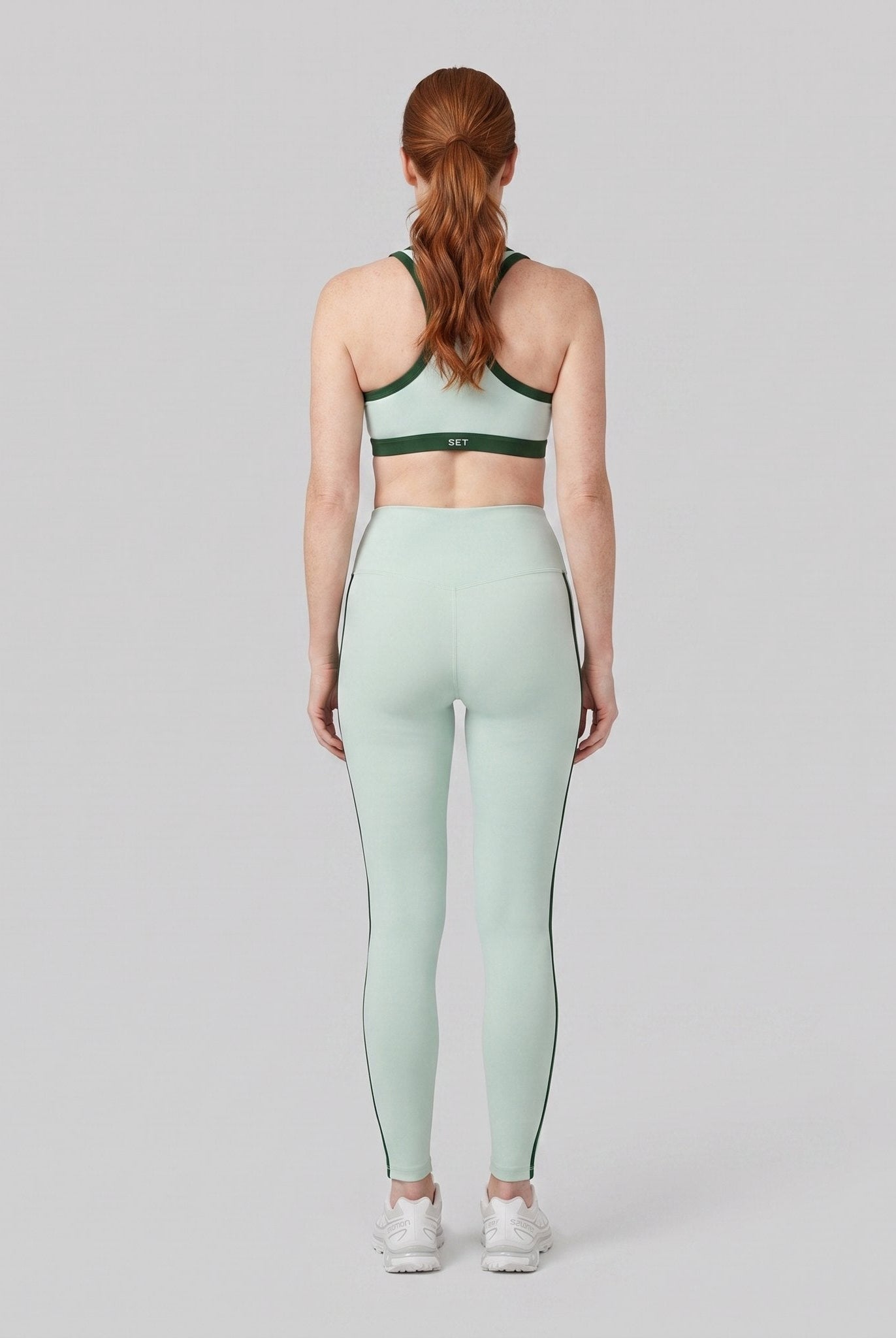 Aeraline Stripe Leggings | Breathable, Medium Compression, High-Rise 3