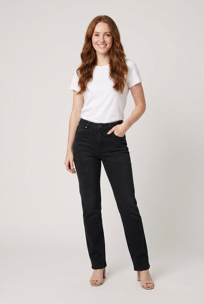 Aero Straight-Leg Jeans | High-Rise Denim, Comfortable Fit 2