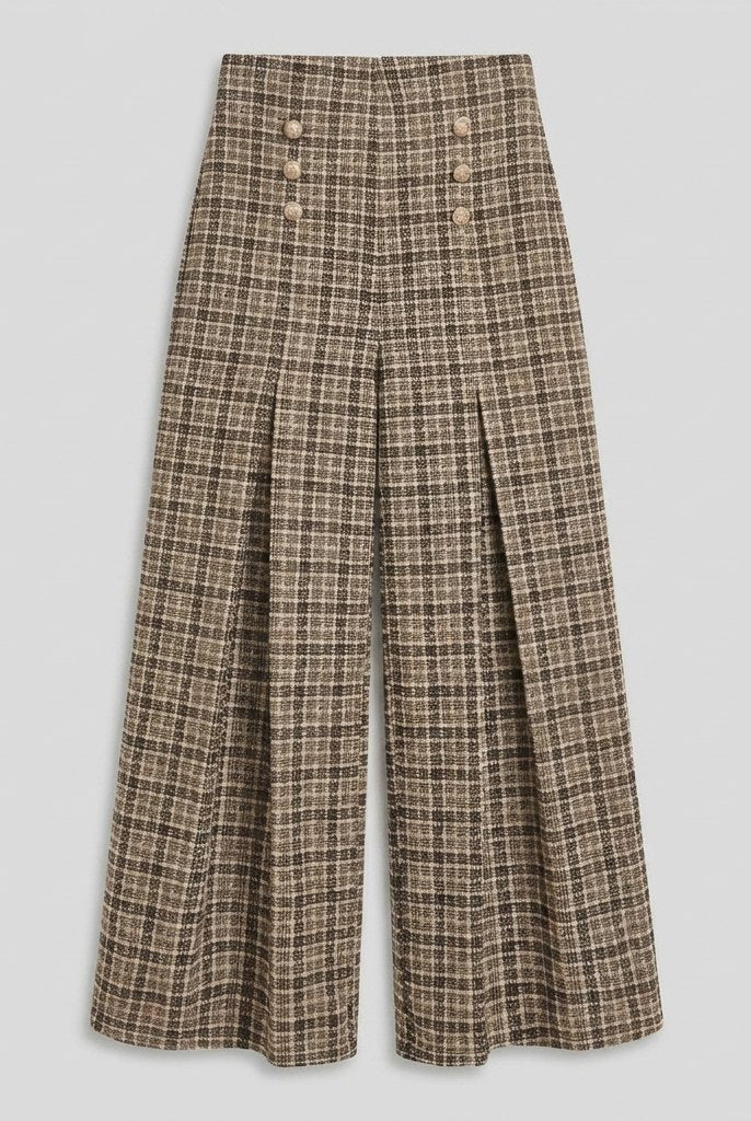 Alera Plaid Pants | Structured Fit, Durable Polyester 4