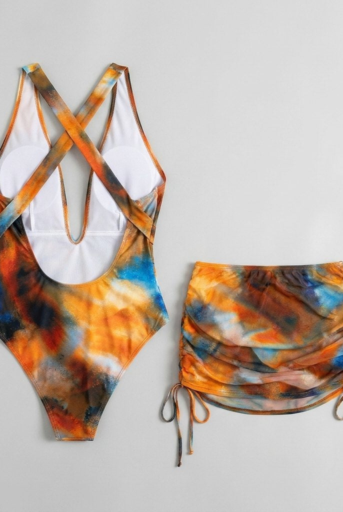 Aqua 2 Piece Swimsuit | Comfortable Jersey Blend, Slim Fit 1