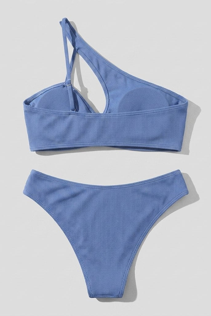 Aqua Bikini Set | Slim Fit, Smooth Polyester Blend 3