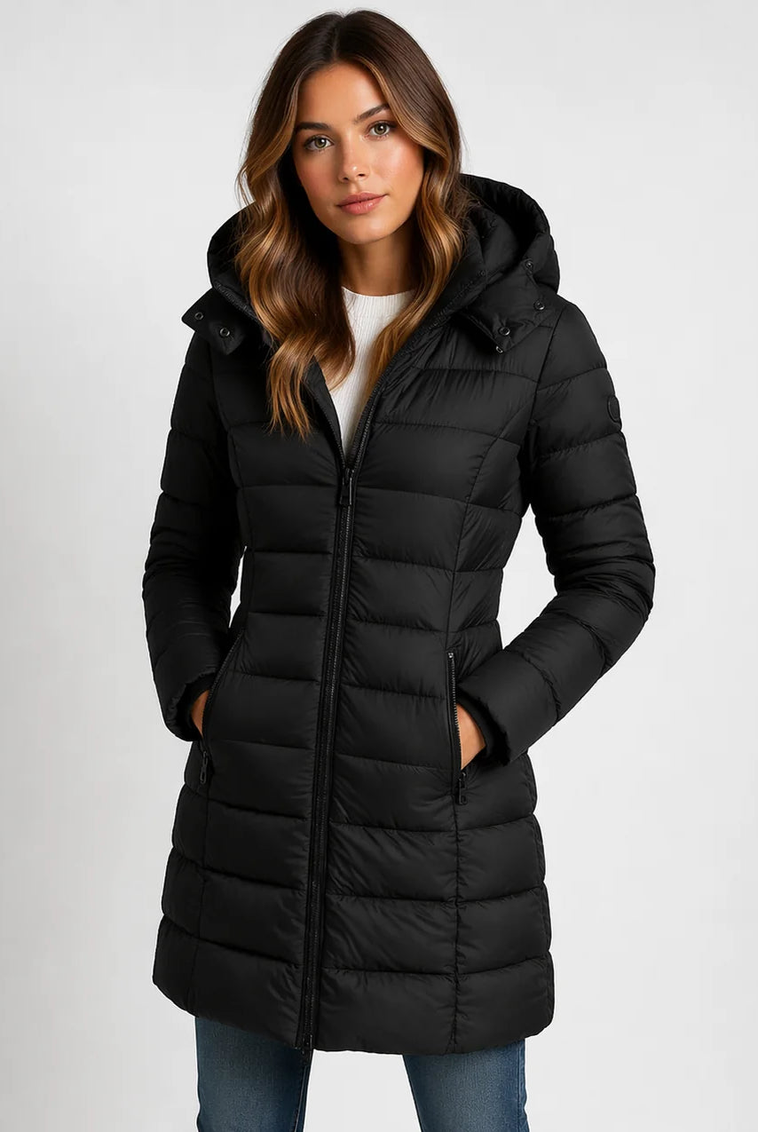Aurora | Women's Longline Puffer Jacket | Hooded 0