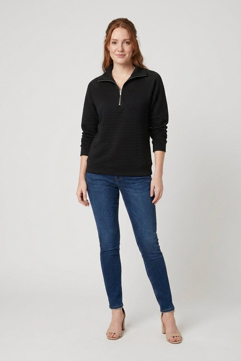 Ava Half-Zip Pullover | Soft Fabric, Flattering Fit 3