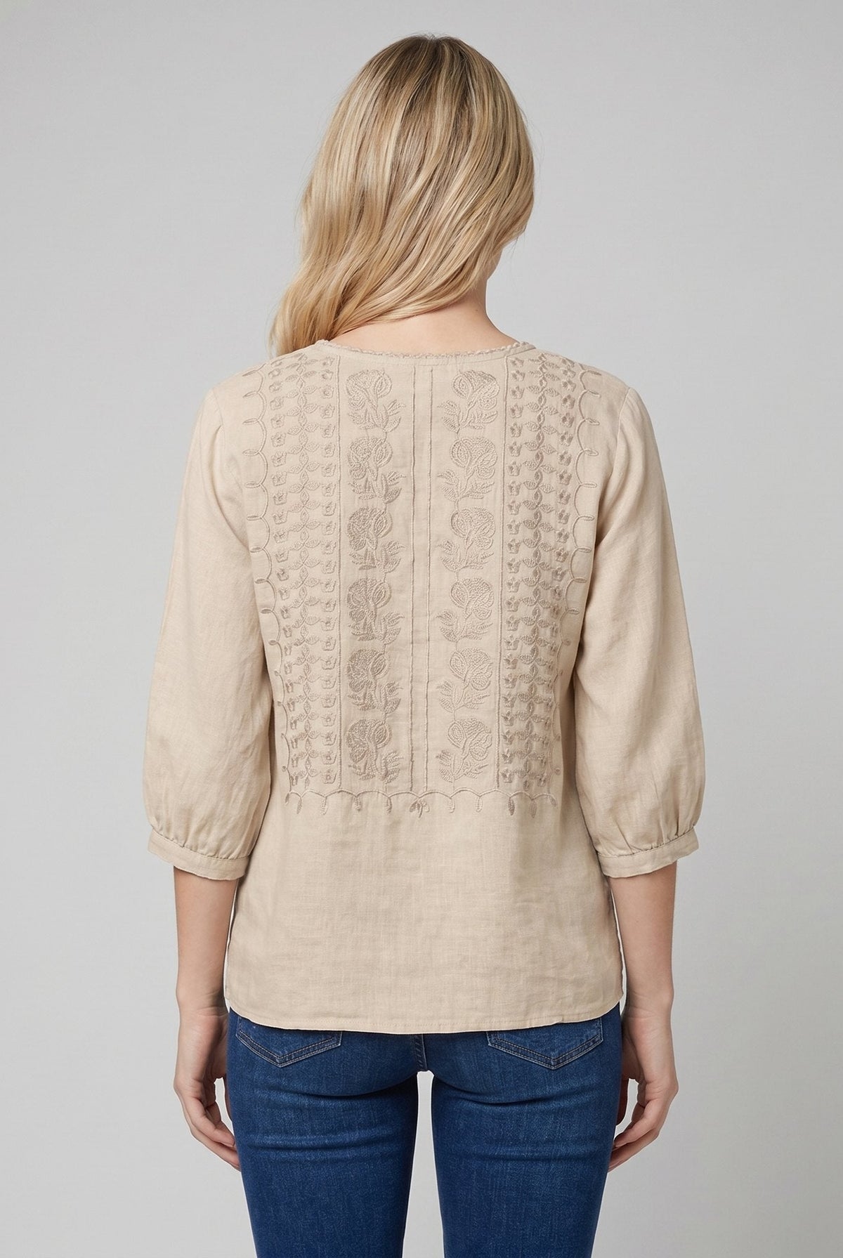 Ava Relaxed Blouse | Embroidered, Comfortable Fit 5