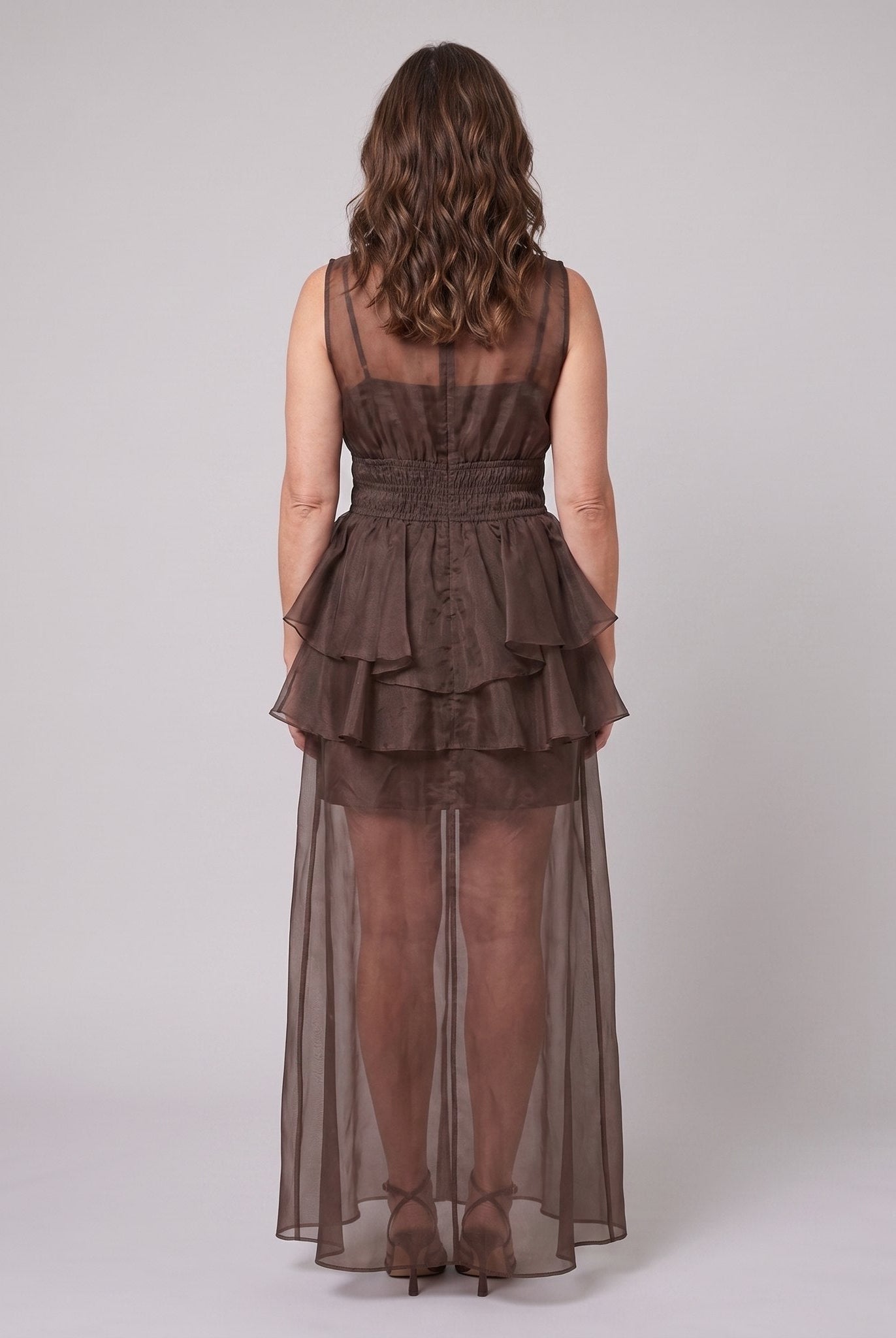 Aveline Maxi Dress | One Shoulder, Ruffled Tiered Design for Women 3