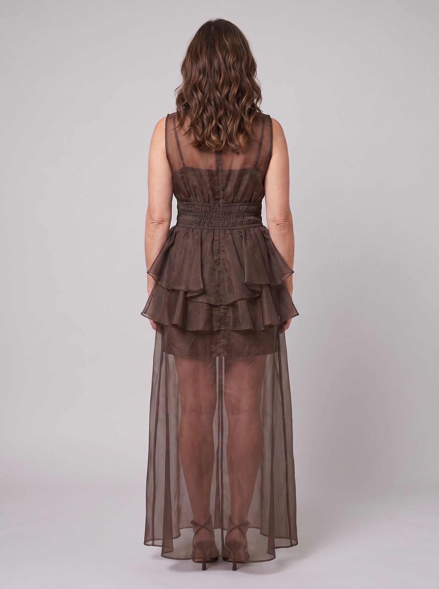 Aveline Maxi Dress | One Shoulder, Ruffled Tiered Design for Women 3