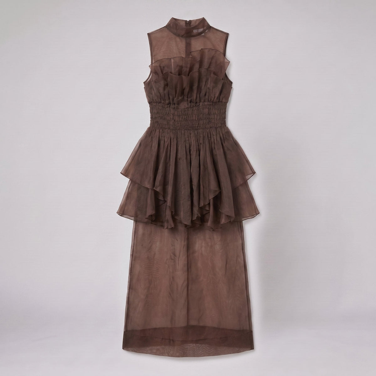 Aveline Maxi Dress | One Shoulder, Ruffled Tiered Design for Women 4