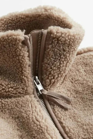 Aven Teddy Coat | Ultra-Soft Pile, Relaxed Fit Winter Coat for Women 5