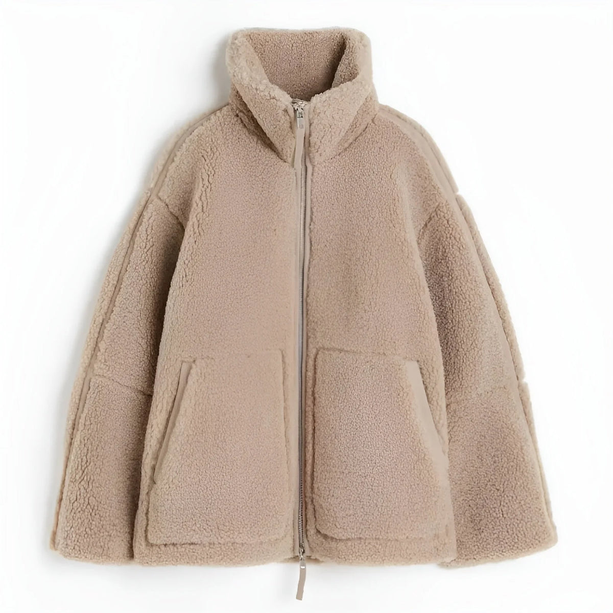 Aven Teddy Coat | Ultra-Soft Pile, Relaxed Fit Winter Coat for Women 7