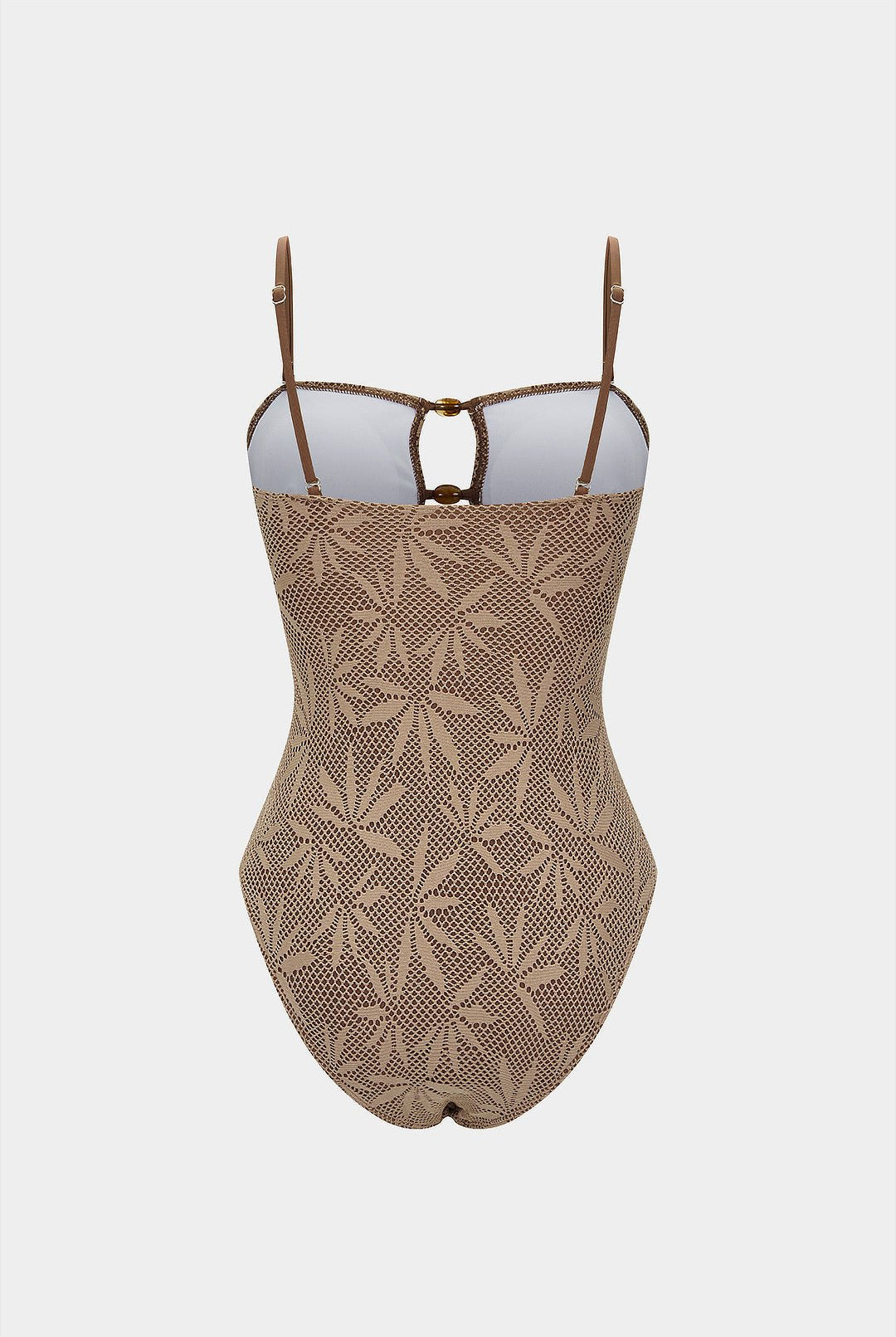 Bella One Piece Swimsuit | Textured Polyester Blend, Slim Fit 5