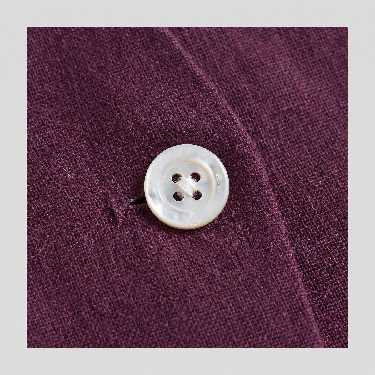 Blythe Vest | Deep Aubergine, Fully Lined, V-Neck 5