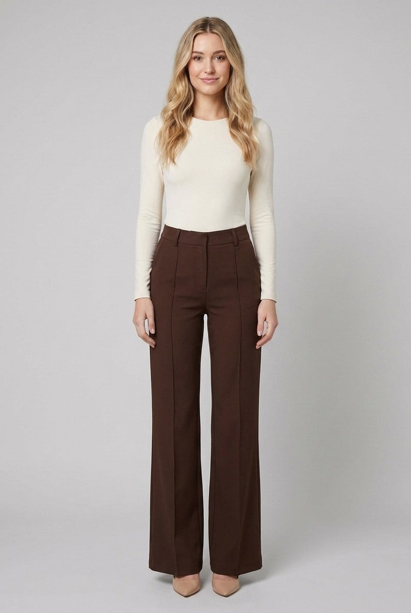 Blythe Wide Leg Trousers | High-Waisted, Relaxed Fit 4