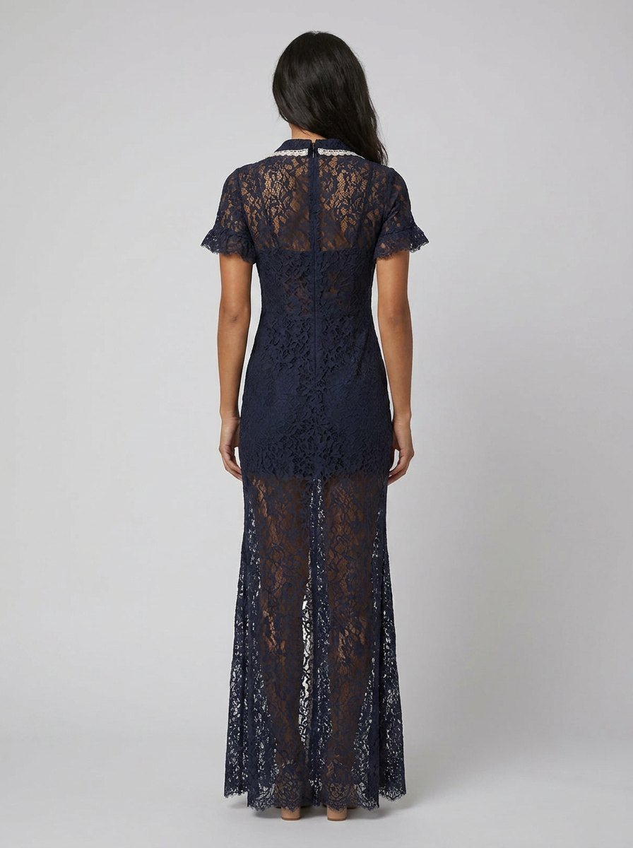 Bora Midi Dress | Vintage Boho Floral Lace, Lightweight Summer Dress 3