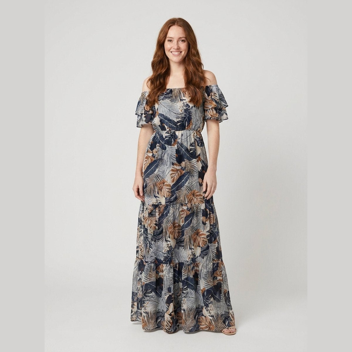 Bora Women's Dress | Floral Print Maxi for Wedding Guests and Summer Events 0
