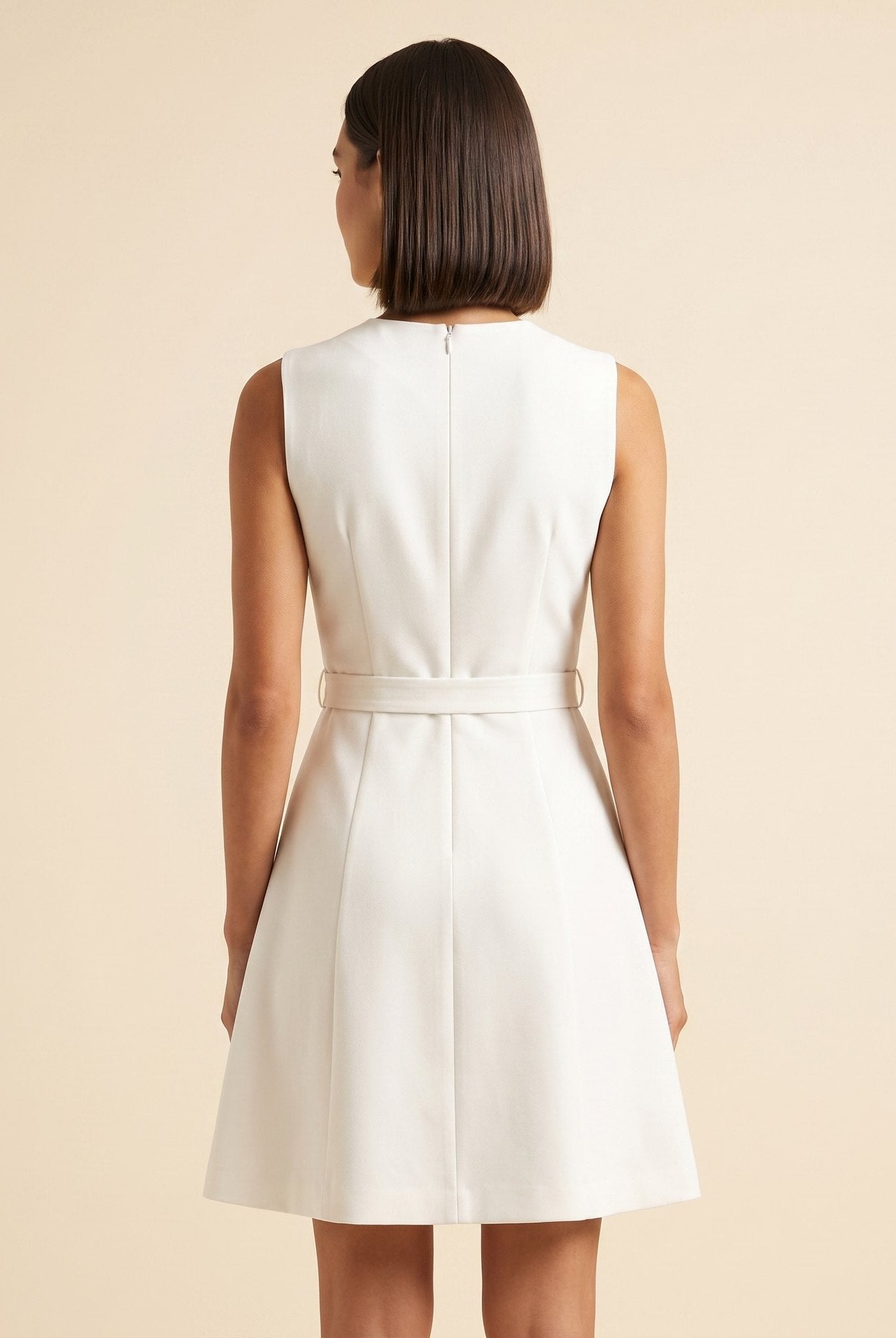 Celine Mini Dress | Belted, Sleeveless, Summer Style 2