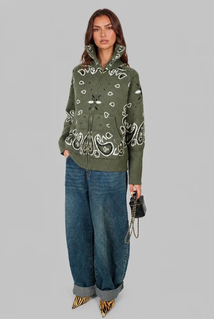 Chunky Knit Cardigan 3