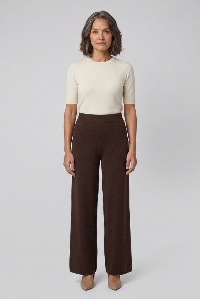Cleo Women's Pants | High-Waisted Soft Fabric Comfortable Fit 10