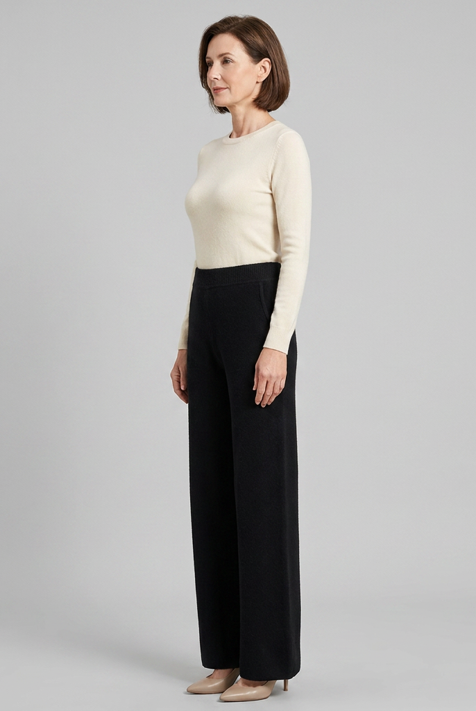 Cleo Women's Pants | High-Waisted Soft Fabric Comfortable Fit 3