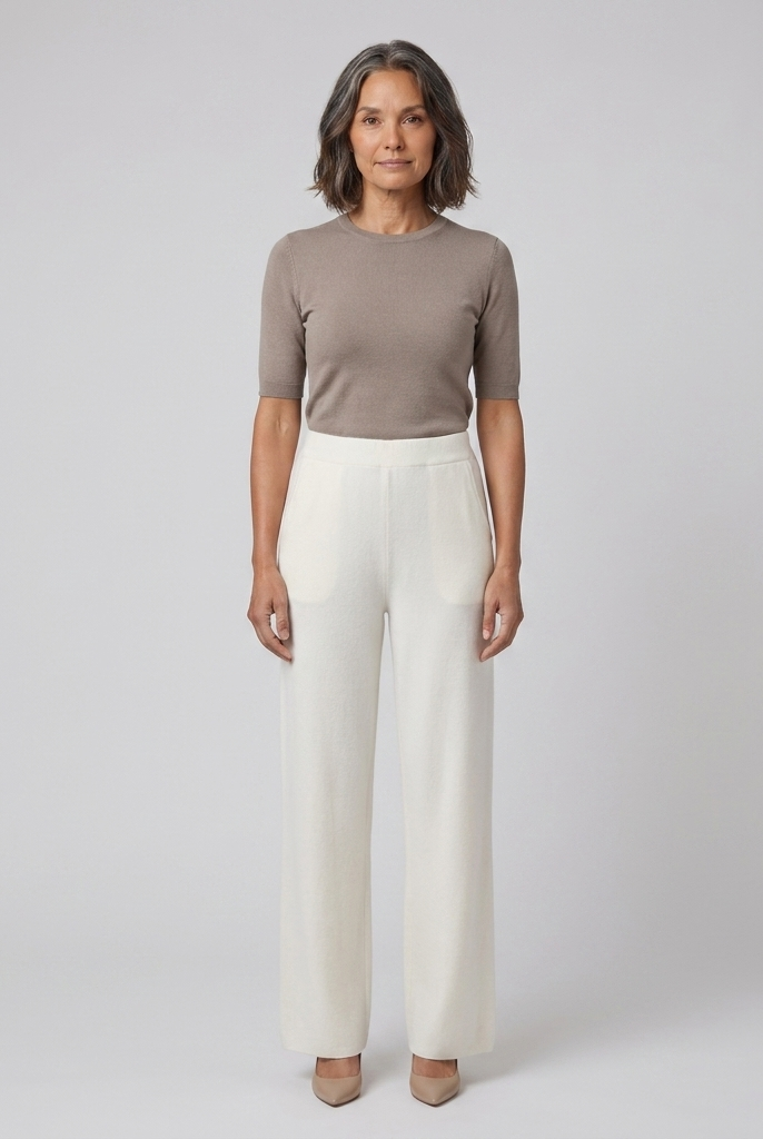 Cleo Women's Pants | High-Waisted Soft Fabric Comfortable Fit 8