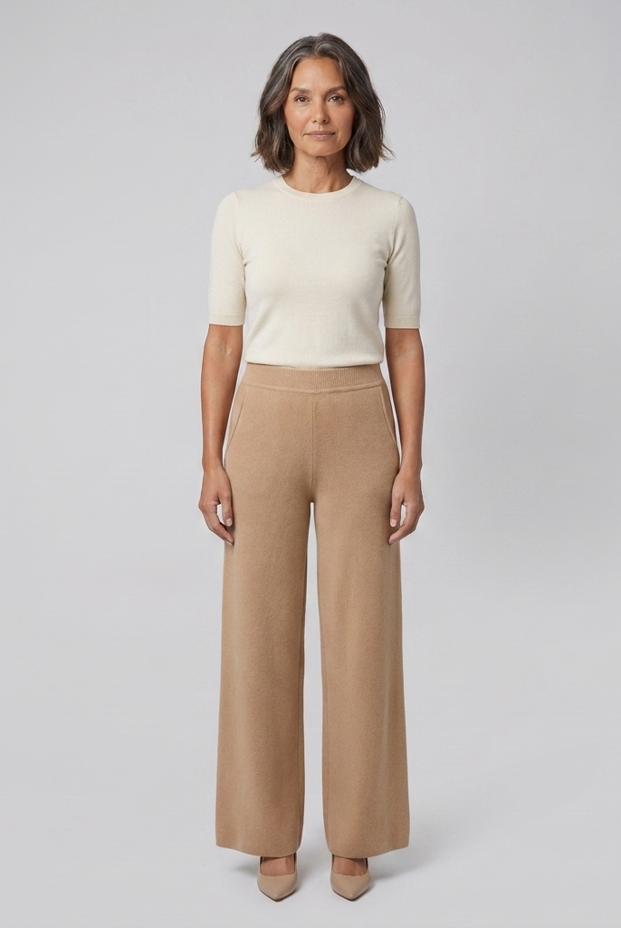 Cleo Women's Pants | High-Waisted Soft Fabric Comfortable Fit 9