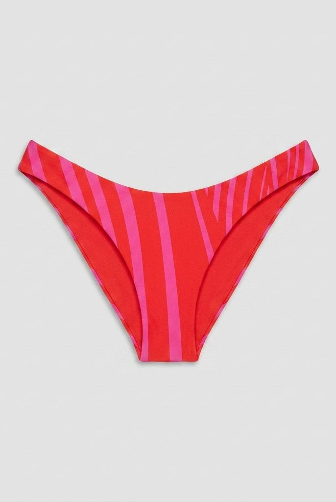 Cove High Leg Bikini Bottom | Black, Minimal Coverage Thong Design 0