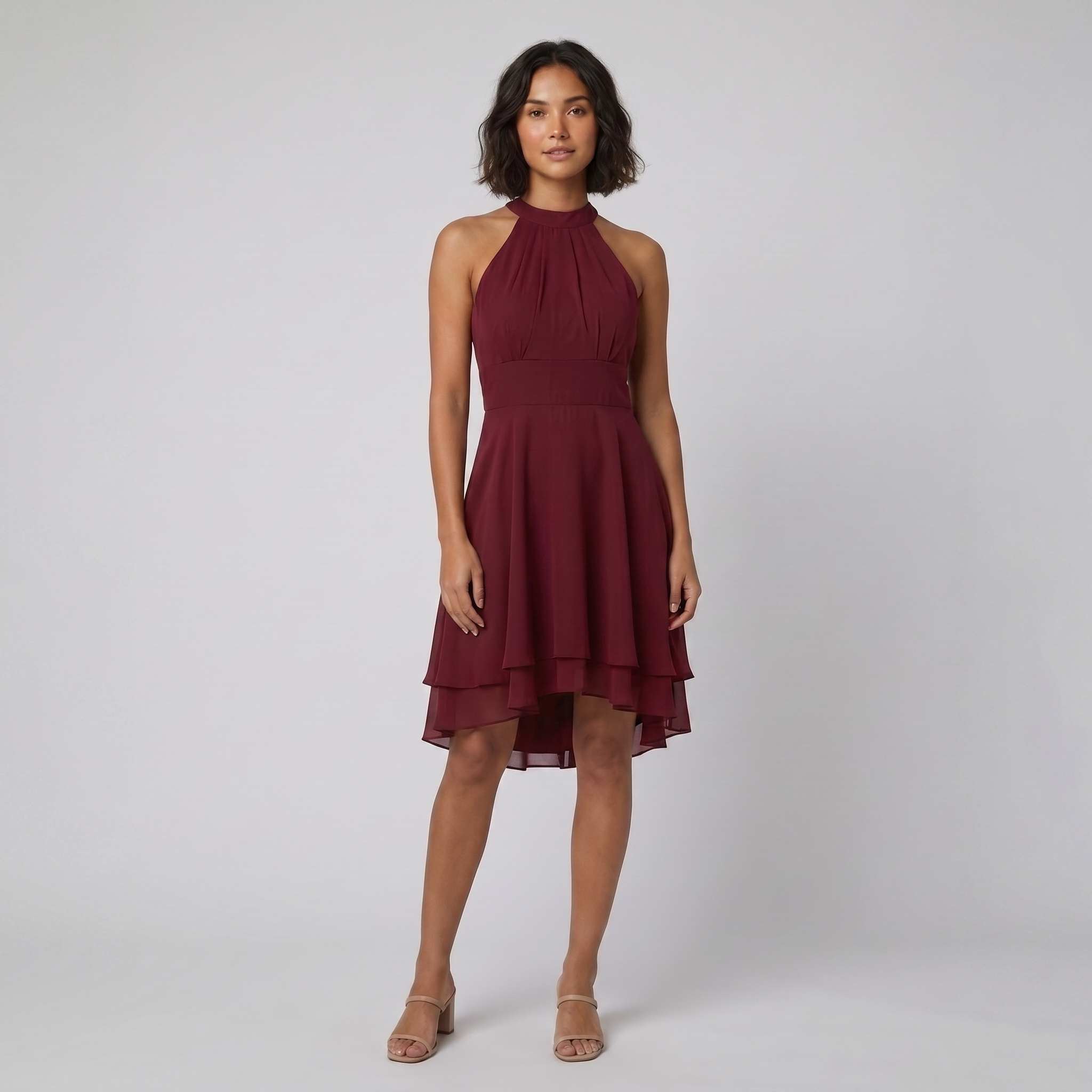 Daisy Women's Dress | Elegant Ruffled Design for Wedding Guests and Summer Events 0