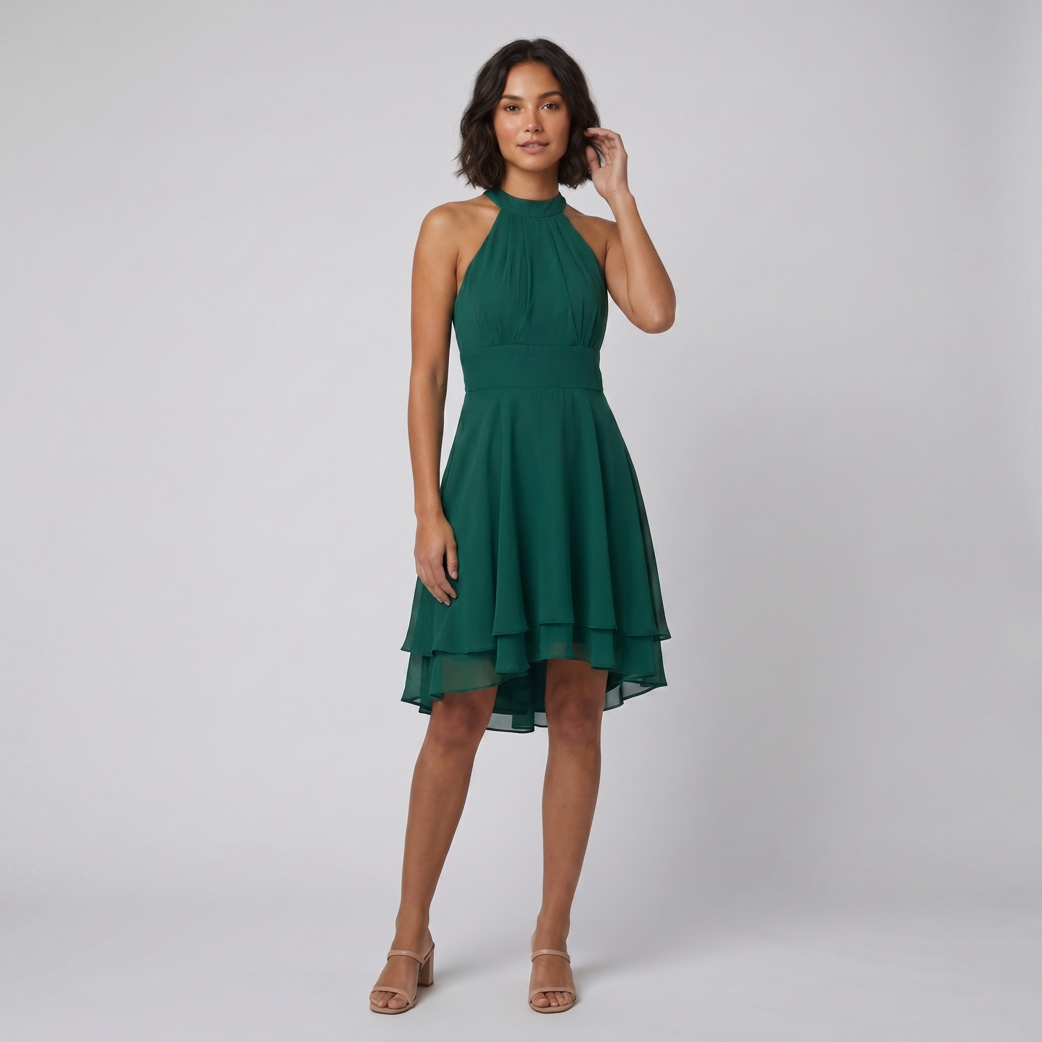 Daisy Women's Dress | Elegant Ruffled Design for Wedding Guests and Summer Events 3