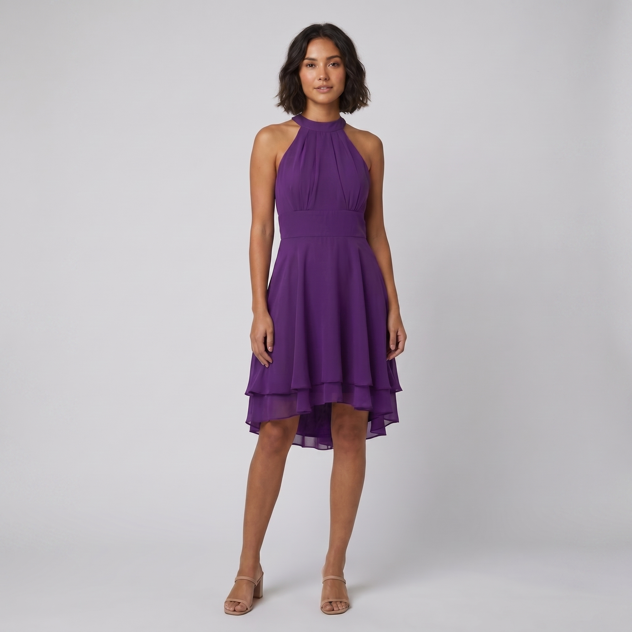 Daisy Women's Dress | Elegant Ruffled Design for Wedding Guests and Summer Events 4