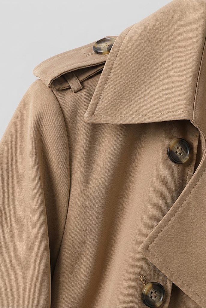 Dalia Maxi Trench Coat Women | Double Breasted, Belted, Relaxed Fit 5