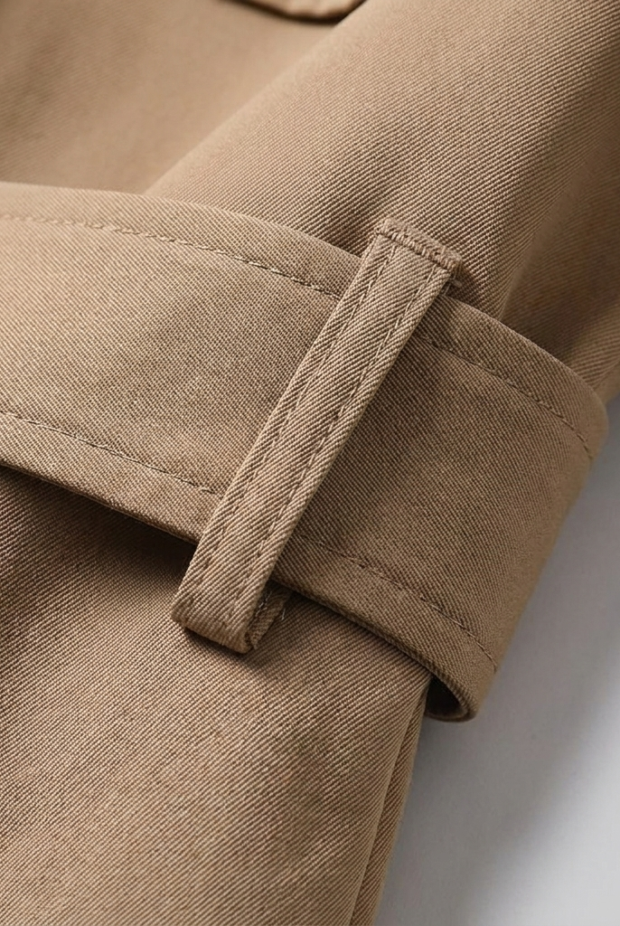 Dalia Maxi Trench Coat Women | Double Breasted, Belted, Relaxed Fit 6