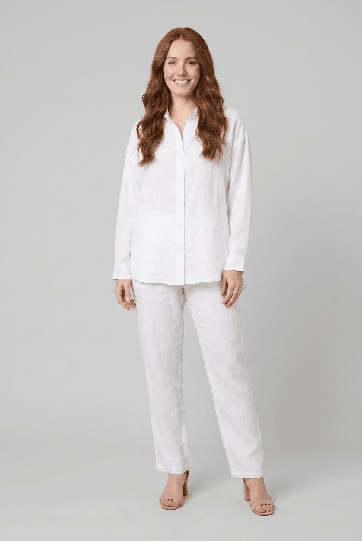 Dani Women's Blouse | Soft Cotton-Polyester Long Sleeve Top 0