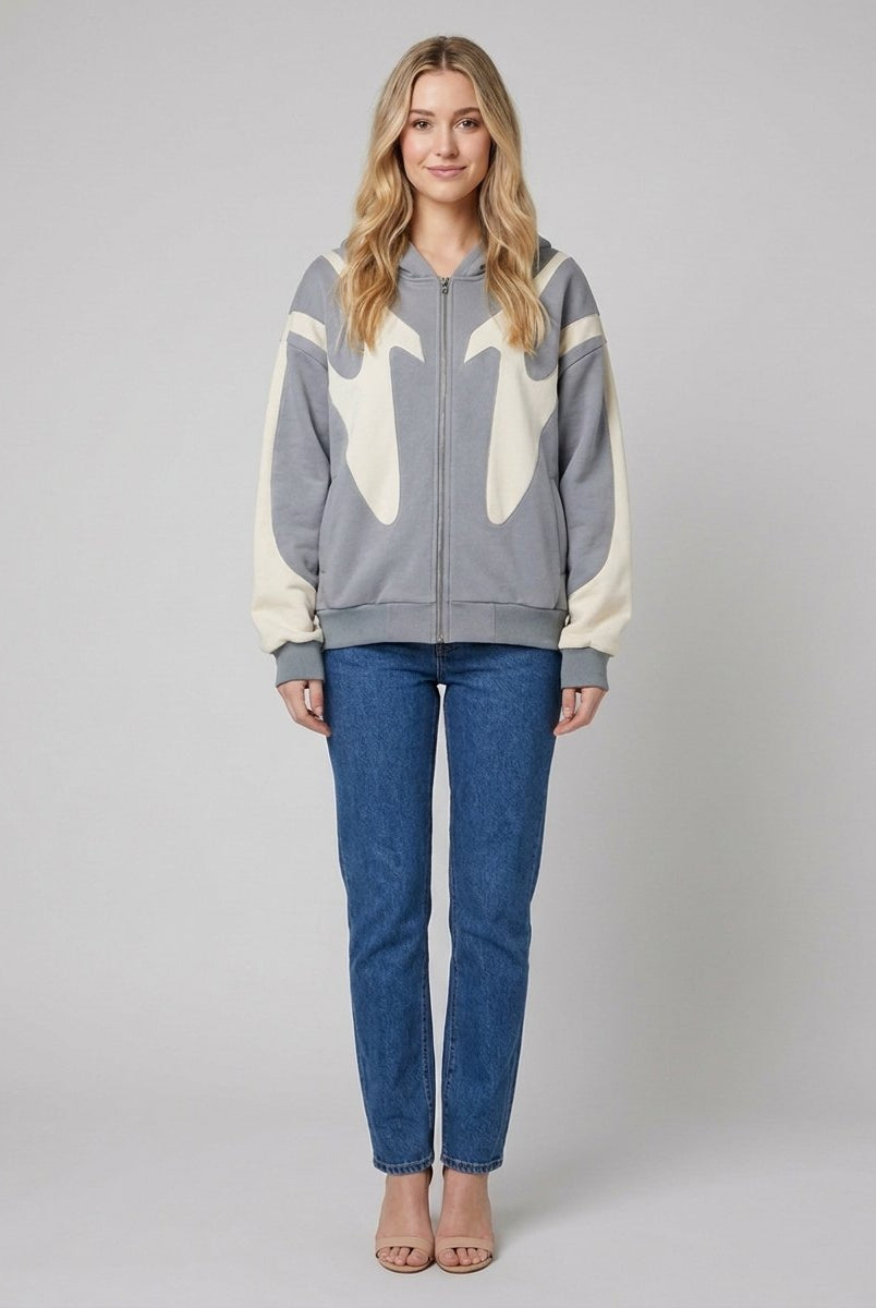 Daxen Hoodie | Retro Zip Design, High-Quality Fabric 0