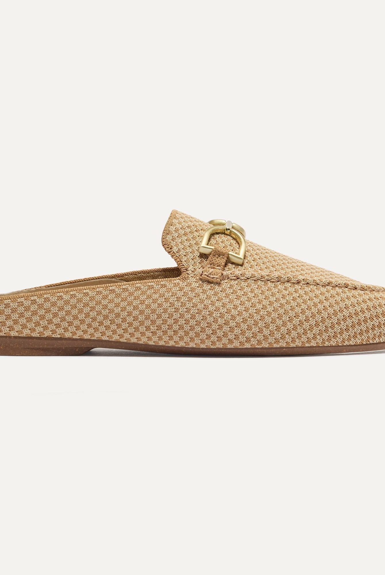 Daxon Loafer Mules | Slip-On, Cushioned Insole, Micro Check Pattern 4