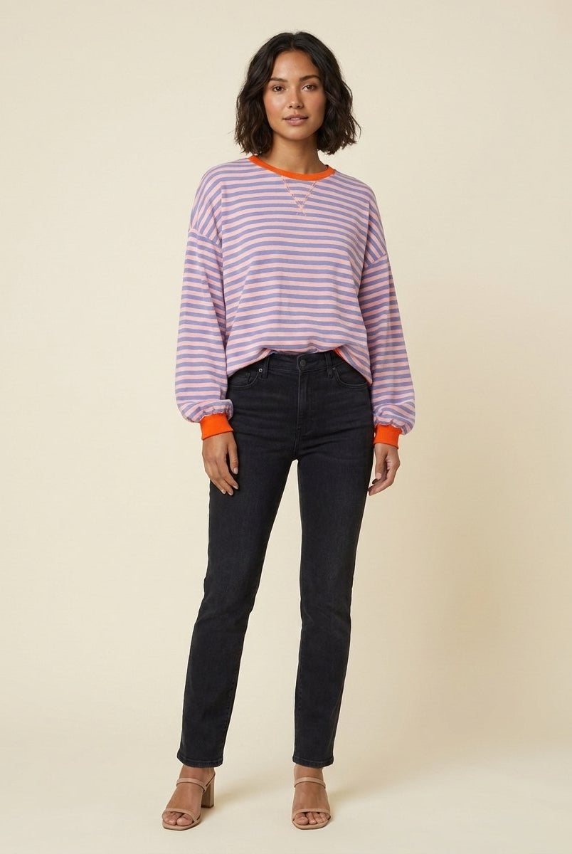 Dora Striped Sweater for Women | Classic Fit, Soft Material 4