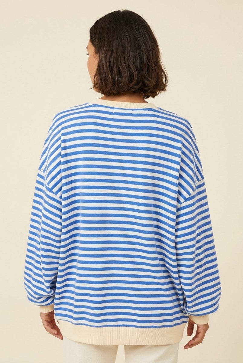 Dora Striped Sweater for Women | Classic Fit, Soft Material 5