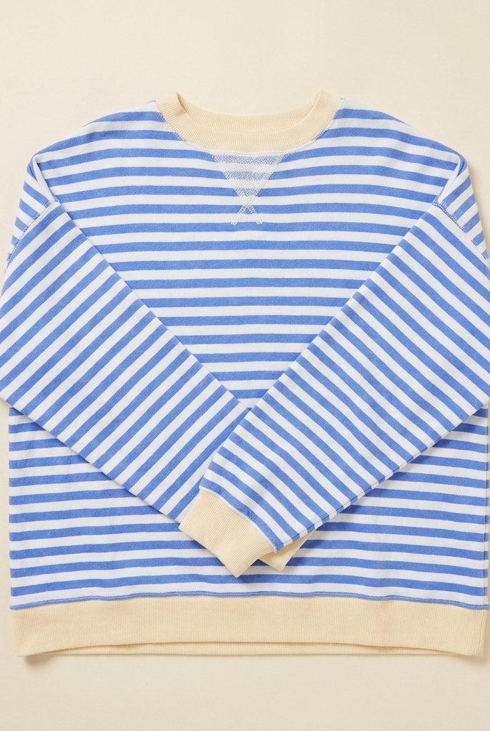 Dora Striped Sweater for Women | Classic Fit, Soft Material 6