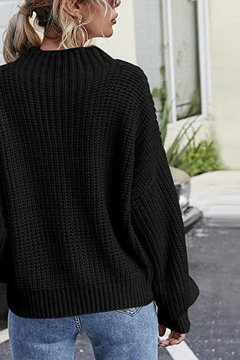 Eli Chunky Cable-Knit Sweater for Women | Relaxed Fit, Heavy Knit, Six Colours 6