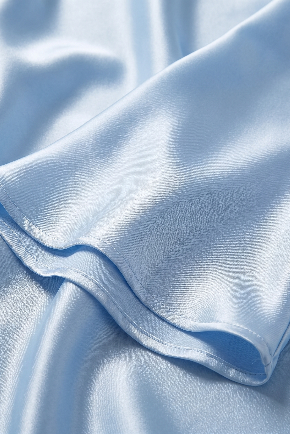 Cressida satin blouse with bell cuffs 6