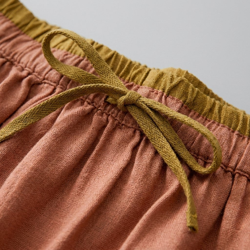 Elysia Women's Skirt | 100% Organic Linen, A-Line Design, Knee-Length 7