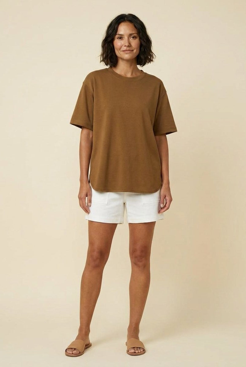 Elysian Oversized T-Shirt | Premium Breathable Fabric, Relaxed Fit 0