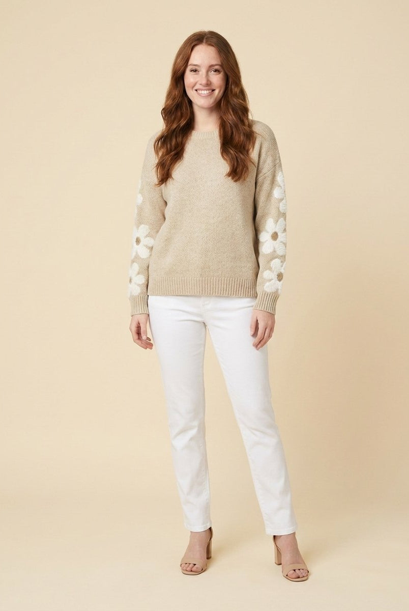Fiona Women's Sweater | Soft Acrylic Knit, Relaxed Fit 0