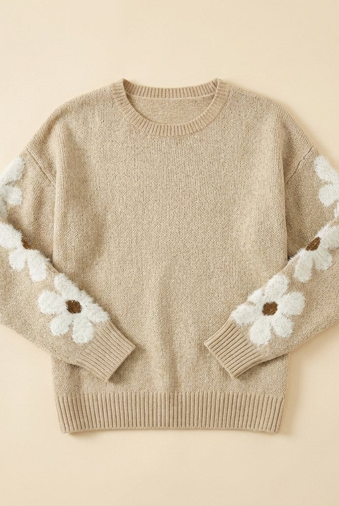 Fiona Women's Sweater | Soft Acrylic Knit, Relaxed Fit 3