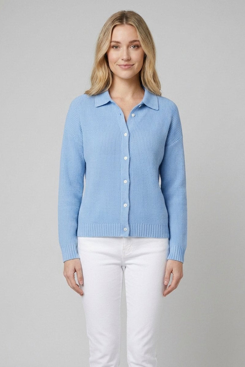 Fiora Long Cardigan | Soft Cotton Blend, Lightweight Layer for Women 0