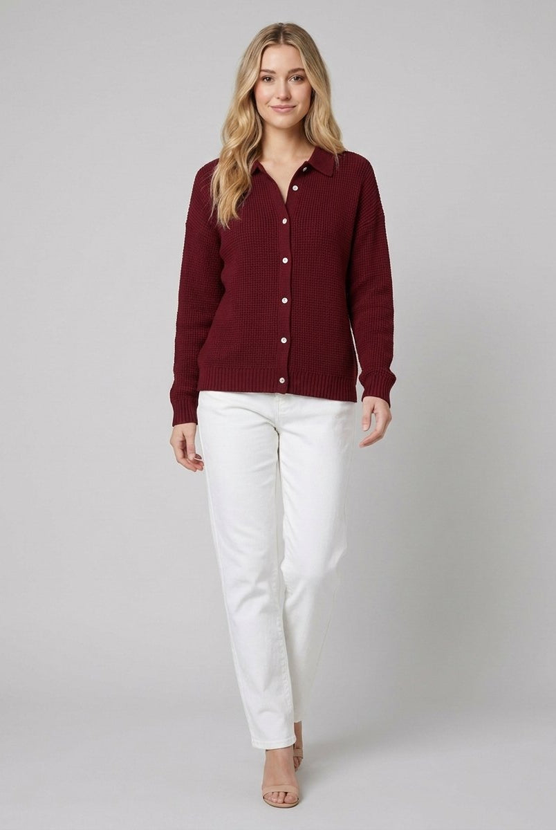 Fiora Long Cardigan | Soft Cotton Blend, Lightweight Layer for Women 2