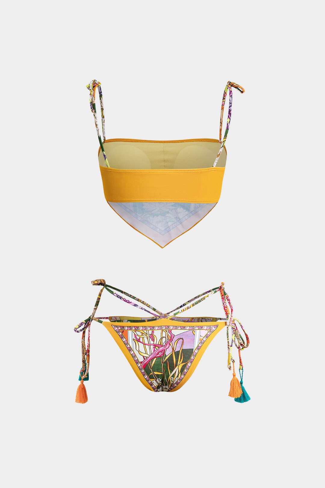 Fleur Bikini Set | Slim Fit, Comfortable Polyester Blend 1