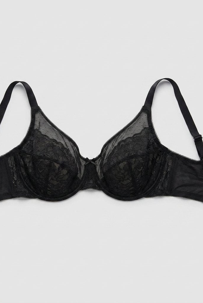 Fleur Minimizer Bra | Full Coverage Lace, Comfortable Fit 0
