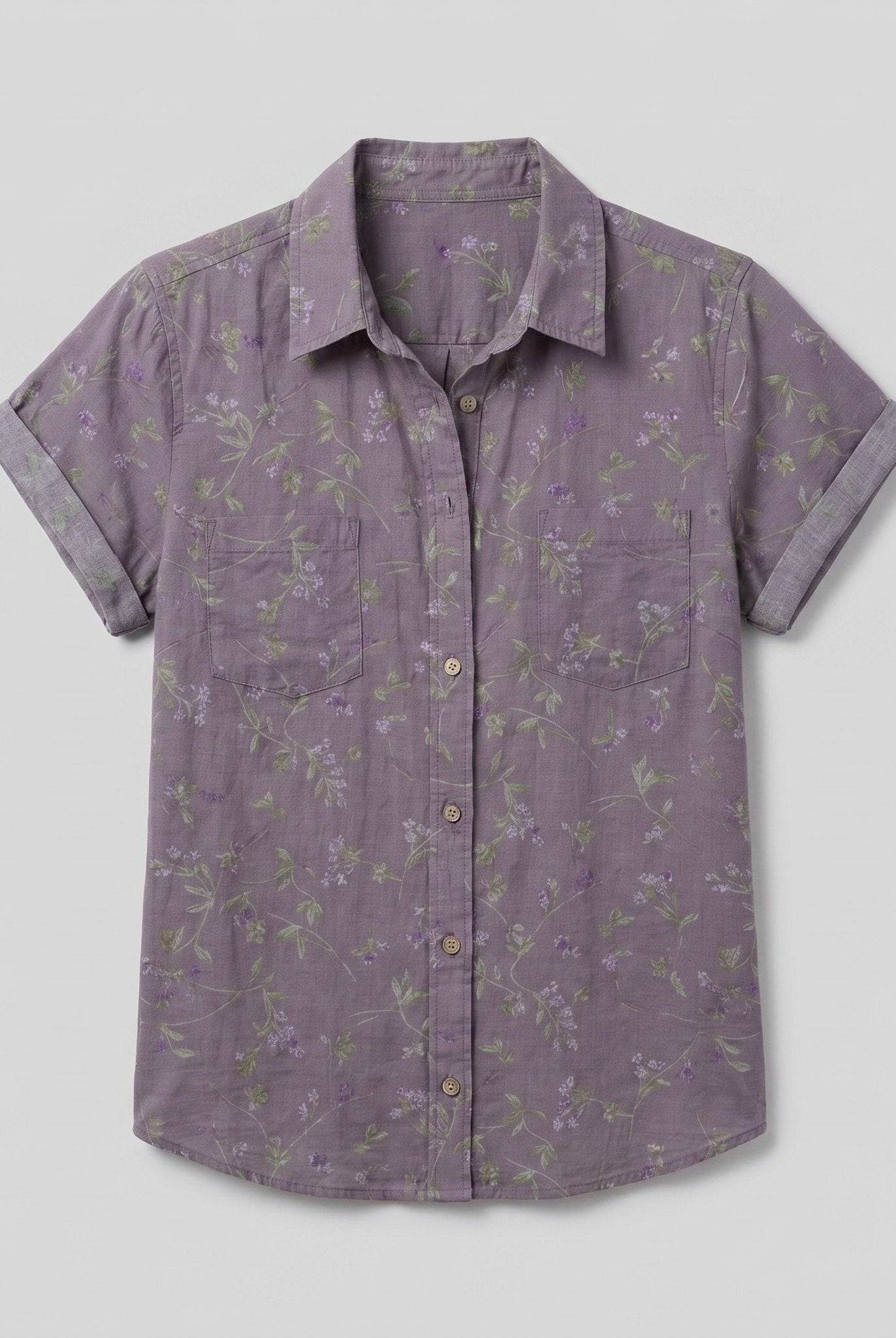 Fleur Vintage Blouse | Floral Print, Lightweight Summer Top for Women 3