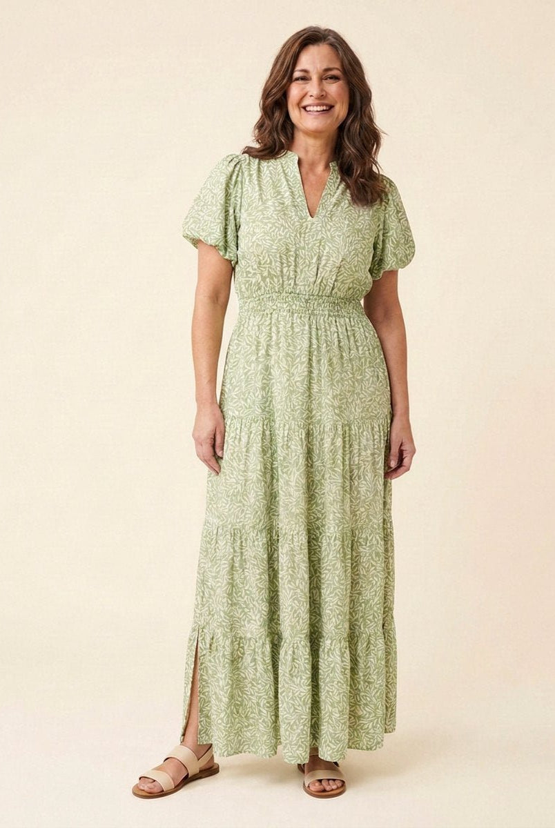 Furgeson Maxi Dress | Floral Tiered Design, Summer Wedding Guest Dresses 0