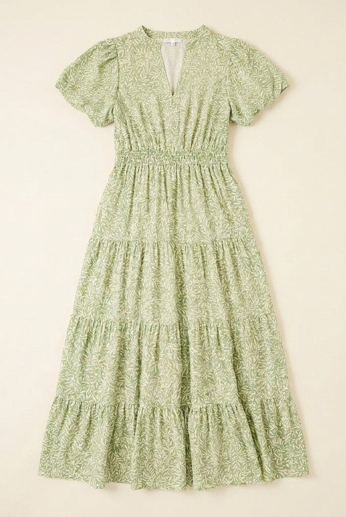 Furgeson Maxi Dress | Floral Tiered Design, Summer Wedding Guest Dresses 4